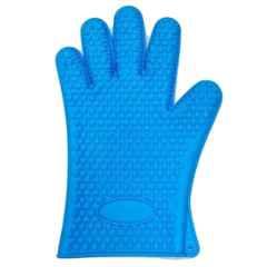 SSWW Blue Silicone Food Grade Oven Hand Gloves (Pack of 180)