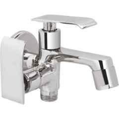 IRIS Qubix Brass Chrome Finish 2 Way Bib Cock
