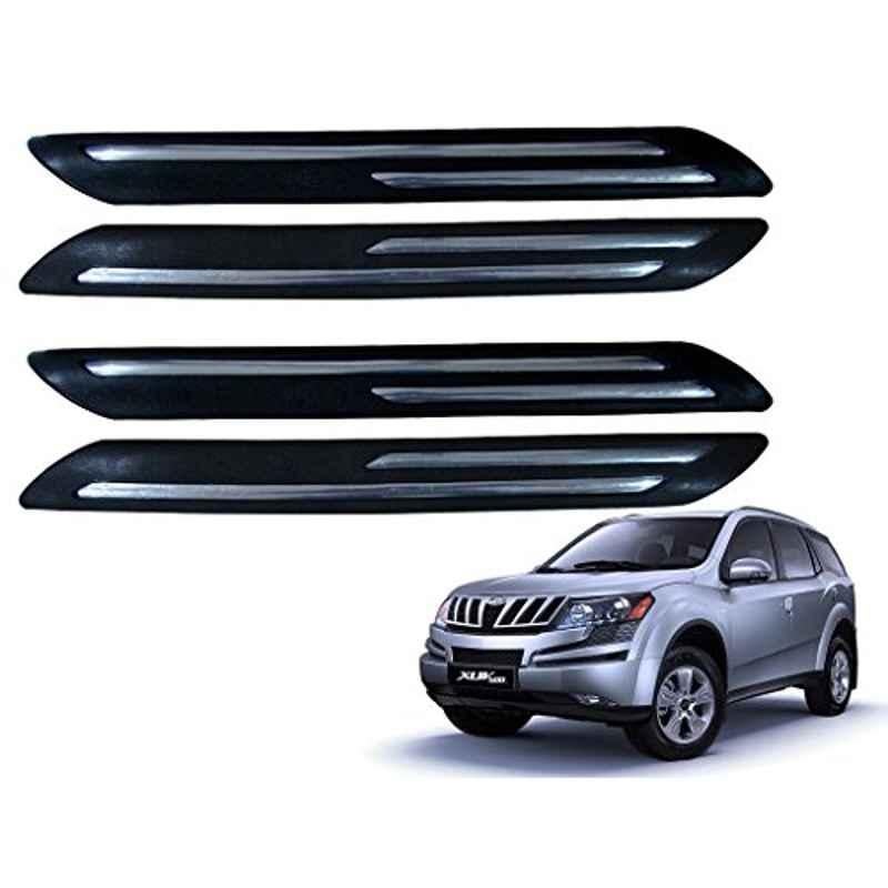 Kozdiko 4 Pcs Double Chrome Bumper Protector Set for Mahindra XUV 500