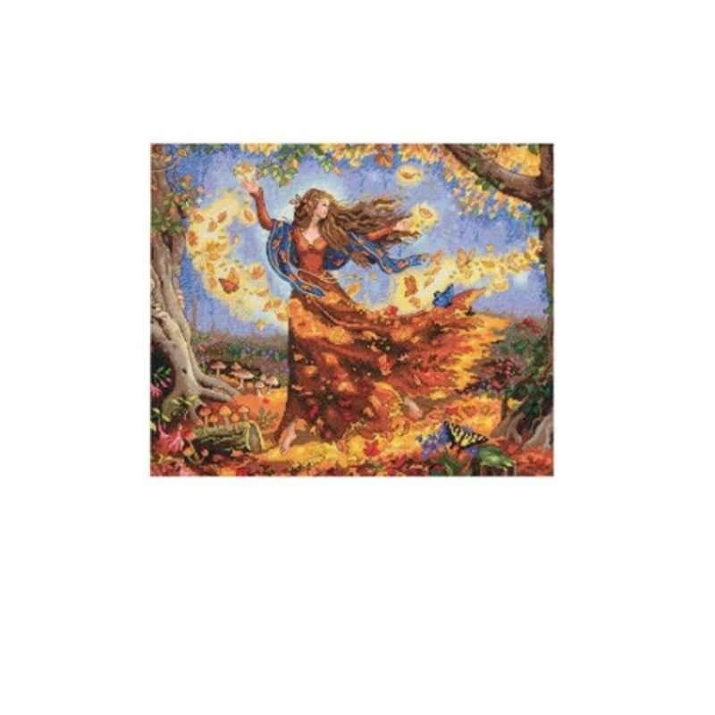 Dimensions Gold Collection Counted Cross Stitch Kit 14Inx12In Fall Fairy 14 Count