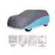Elegant Grey & Blue Water Resistant Car Body Cover for Hyundai I20 Active