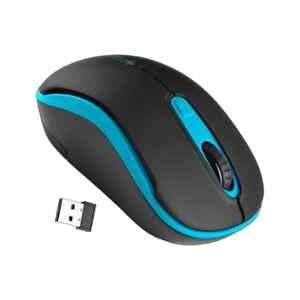 Zebronics Dash Pro 2.4GHz Blue Wireless Mouse with Nano Receiver