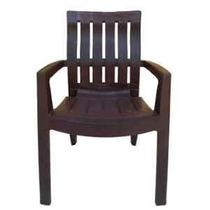 RW Rest Well Kingdom 2 Pcs Brown Plastic Chair Set