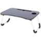 IBS Wahram 60x28x40cm Wood Black Portable Laptop Table, RR-WR-FLT-BLK