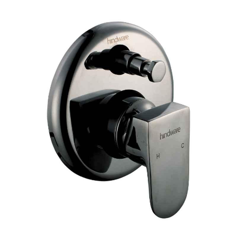 Hindware Elegance Brass Chrome Finish Single Lever Exposed Parts of 3 Inlet Diverter, F340049CP