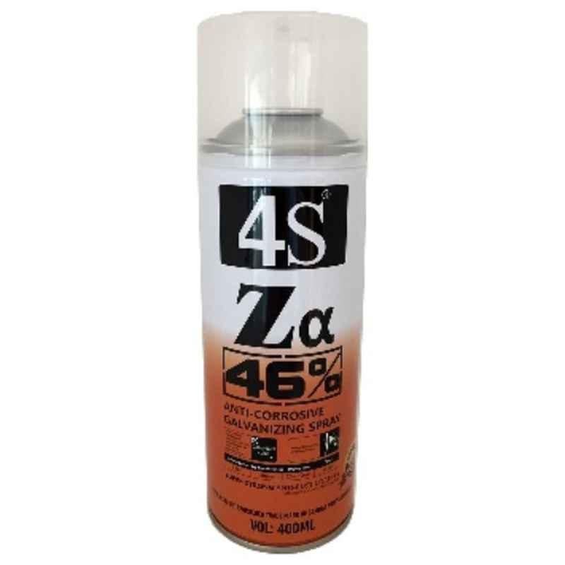 4S 400ml Zinc Anti Corrosive Galvanizing Spray (Pack of 24)