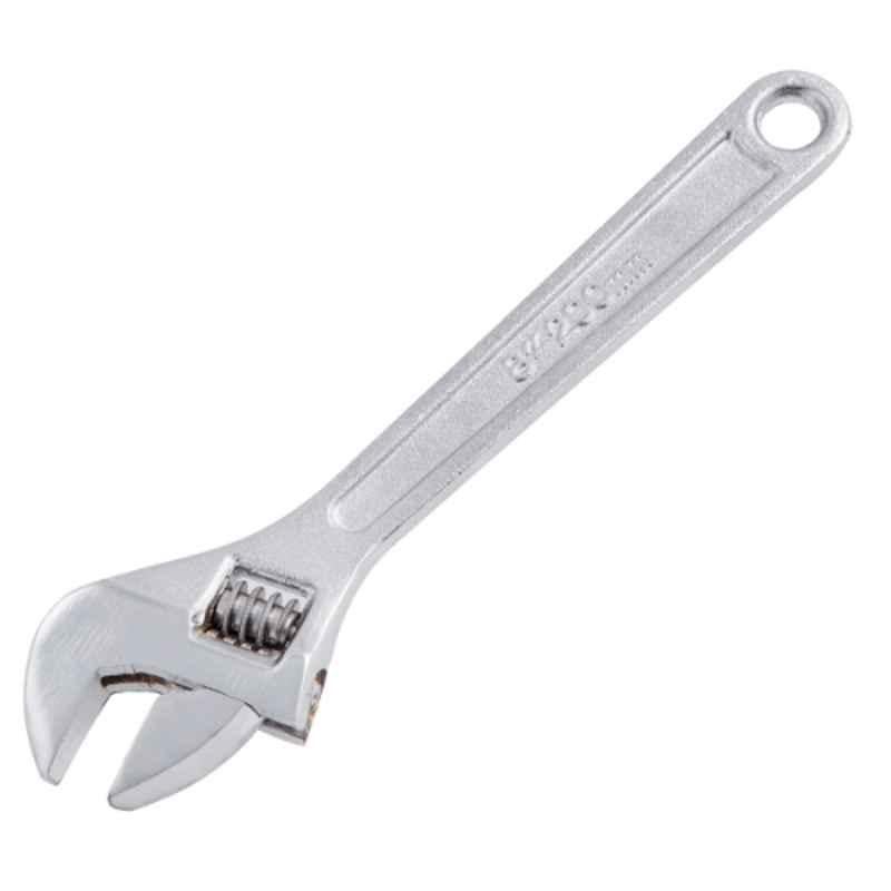 Beorol 200mm Chrome Plated Adjustable Wrench, KLP