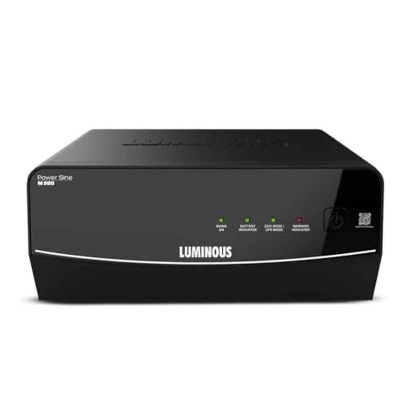 Luminous Power Sine M 900 700VA 12V Pure Sine Wave Inverter with Reliable Power Backup, High Performance, Easy Installation & 36 Months Warranty for Home, Office & Shops, F04190003981
