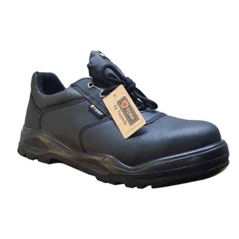 T-Torp Ben 17 Leather Composite Toe Black Work Safety Shoes, 14621603031, Size: 8