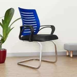 Rose Elite Mesh Blue Mid Back Visitor Chairs