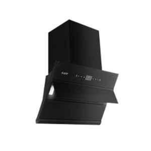 Kaff Albury DHC 60 60cm 1280Nm /h Filter-Less Technology Dry Heat Auto-Clean Black Chimney