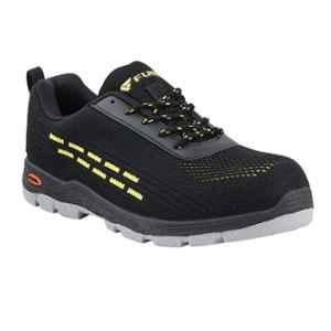 Fuel Armour 1 DD Synthetic Leather Steel Toe Black Safety Shoes for Men, Size: 10