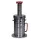 GIZMO 10 Ton Alloy Steel & Iron Silver Double Lift Mechanical Jack
