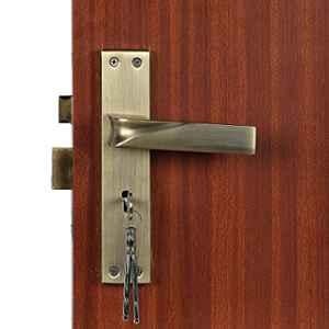 Voltizi 70mm ‎Zinc ‎Antique Finish Mortise Door Long Keyed Lock Set for Main Door Long Keyed, CRZ016
