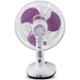 Orbit Kingshan 12 inch 24W Rechargeable Table Fan with USB Charger & LED Light, KL-1282