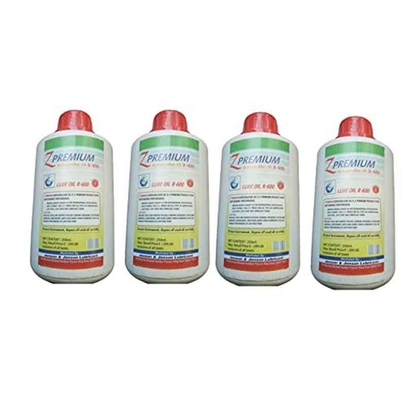 Z Premium 0.25 Litre R-600A Refrigeration Oil (Pack of 4)