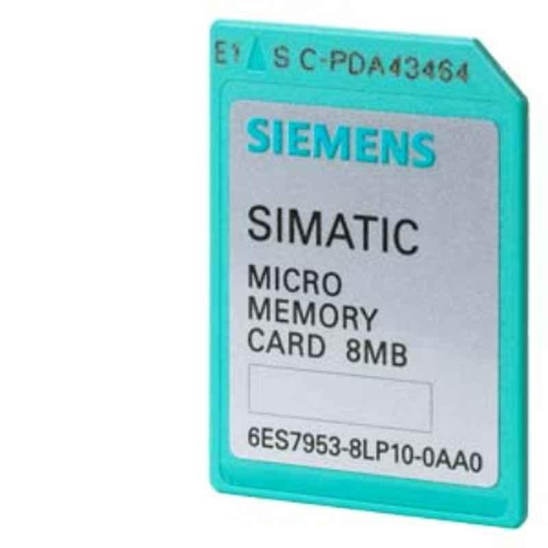 Siemens Simatic 8MB Micro Memory Card, 6ES7953-8LF20-0AA0