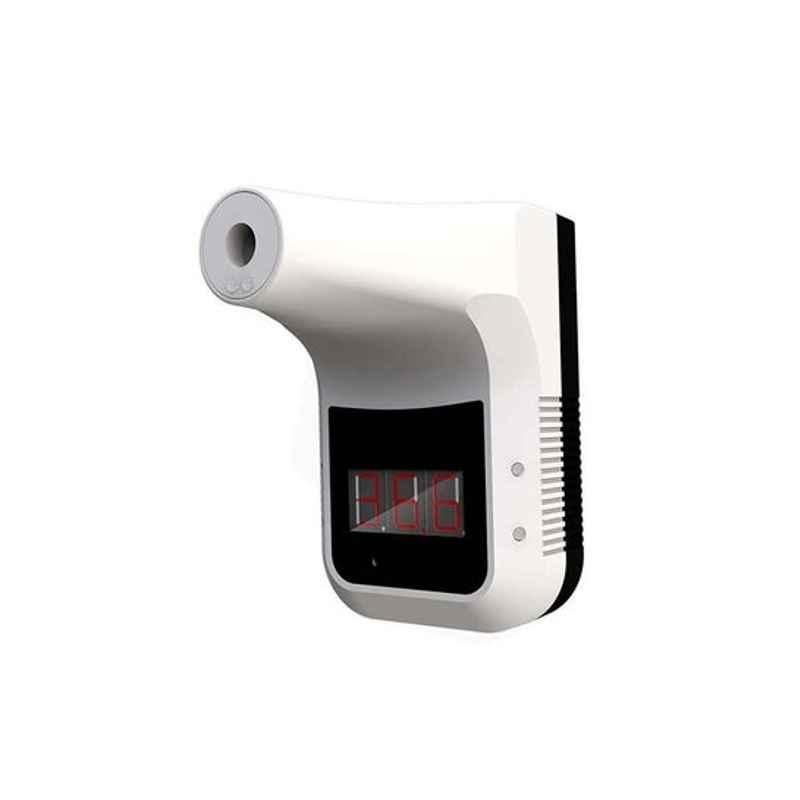 Generic White Wall Mounted Infrared Thermometer, GP100