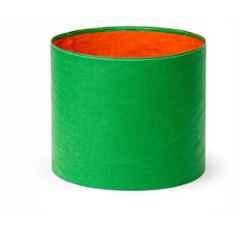 India Green Innovative 15x18 inch 220GSM HDPE Green Round UV Treated Grow Bag for Deep Root Plants (Pack of 5)