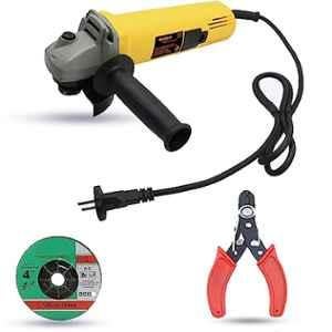Walkers 800W 4 inch Angle Grinder with Grinding Wheel & Wire Cutter, WKCB457