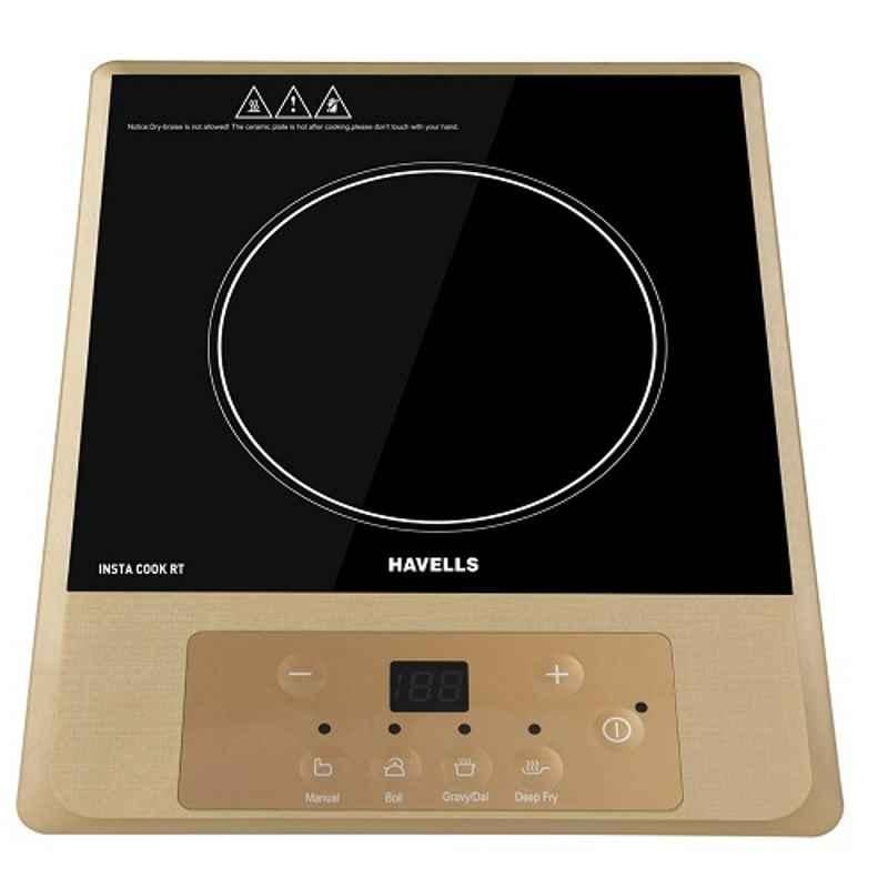 Havells Insta Cook-RT 1400W Black Induction Cooktop