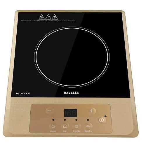 Buy Havells Insta Cook RT 1400W Black Induction Cooktop Online At