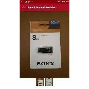 Sony 8Gb Metal Pd 2 Years Company Warranty Pen Drive