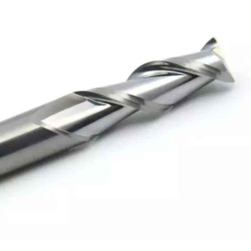 Dolphin 12mm Solid Carbide 2 Flute High Performance Flat End Mill, Overall Length: 100 mm-picture-15