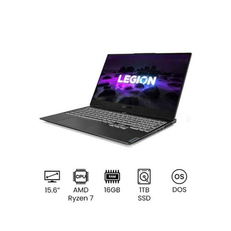 Lenovo Ryzen 7 16GB 15.6 inch Octa Core SSD Wireless Shadow Black Gaming Laptop, 82K8006BED