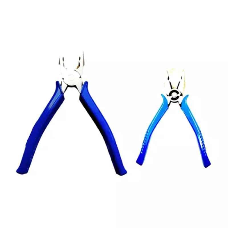 Sky Blue 2 Pcs 7.8 inch Lineman Plier Combo, SBE_PLIER_COMBOS_COMBO_269