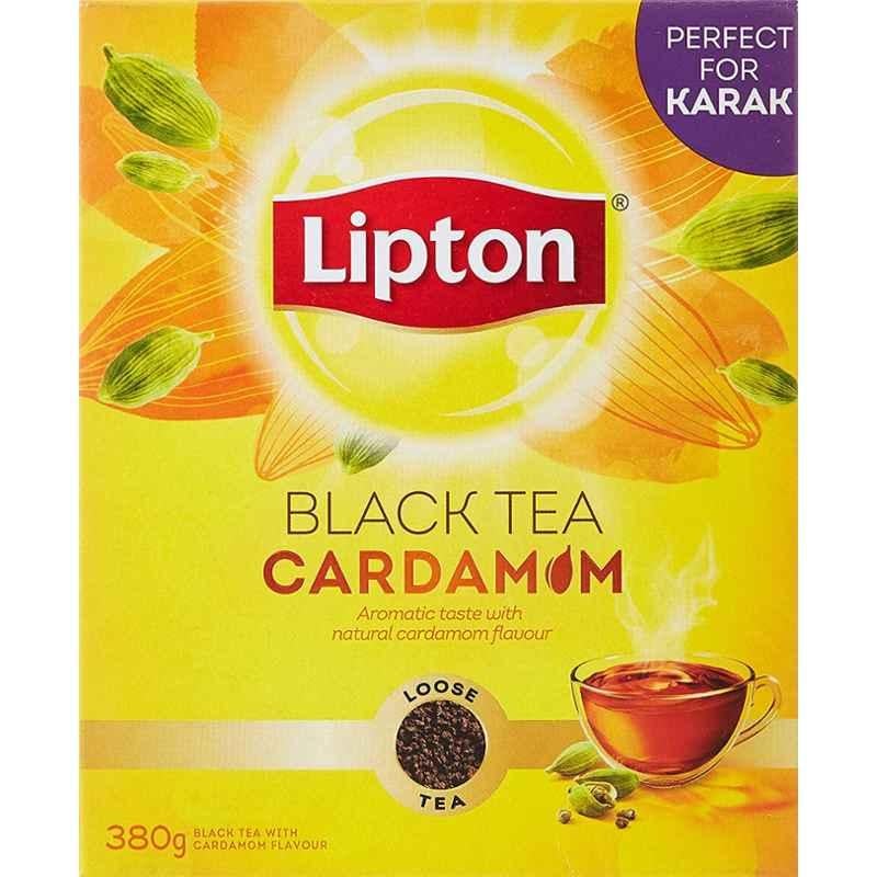 Lipton 380g Yellow Label Cardamom Loose Tea Box