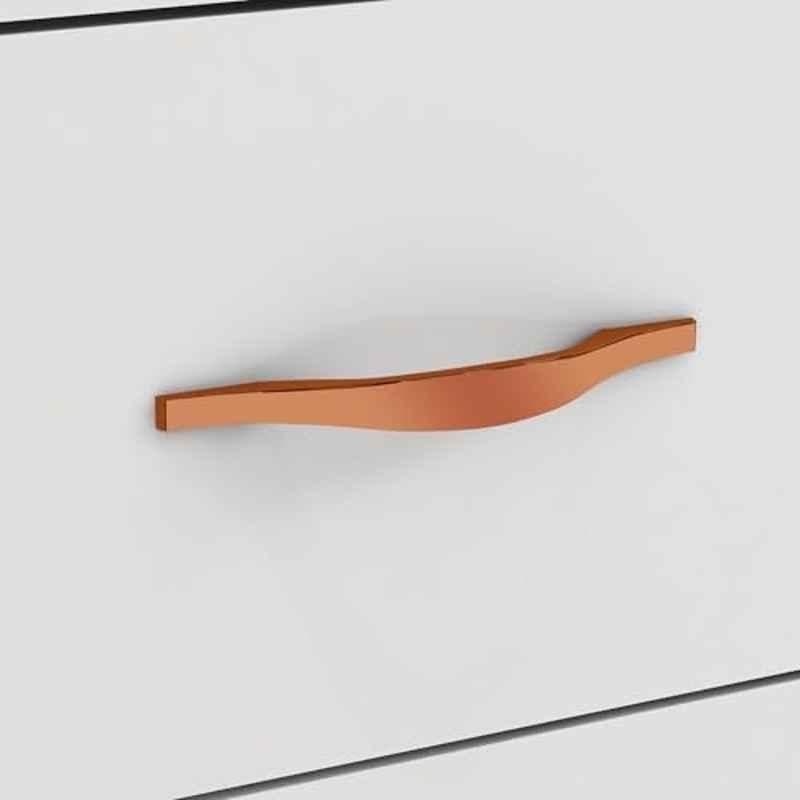 Plantex 128mm Zinc Rose Gold PVD Finish Pull Cabinet Handle for Home & Office, APS-PH-102-RG-128MM-PK1