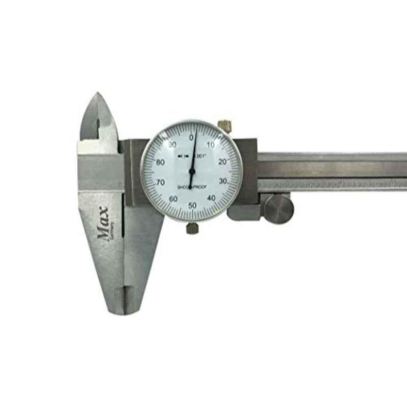 Max Germany 12 inch Stainless Steel Manual Vernier Caliper with Dial
