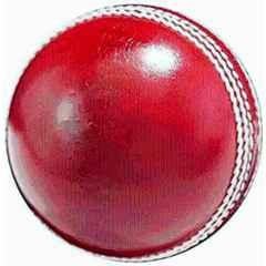 HHS Sports Red Premium Cricket Leather Ball