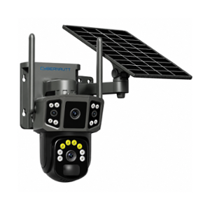 Cybernautt X12S 8MP Quad HD 4G Solar SIM Camera with 8000mAh Battery & IR Night Vision