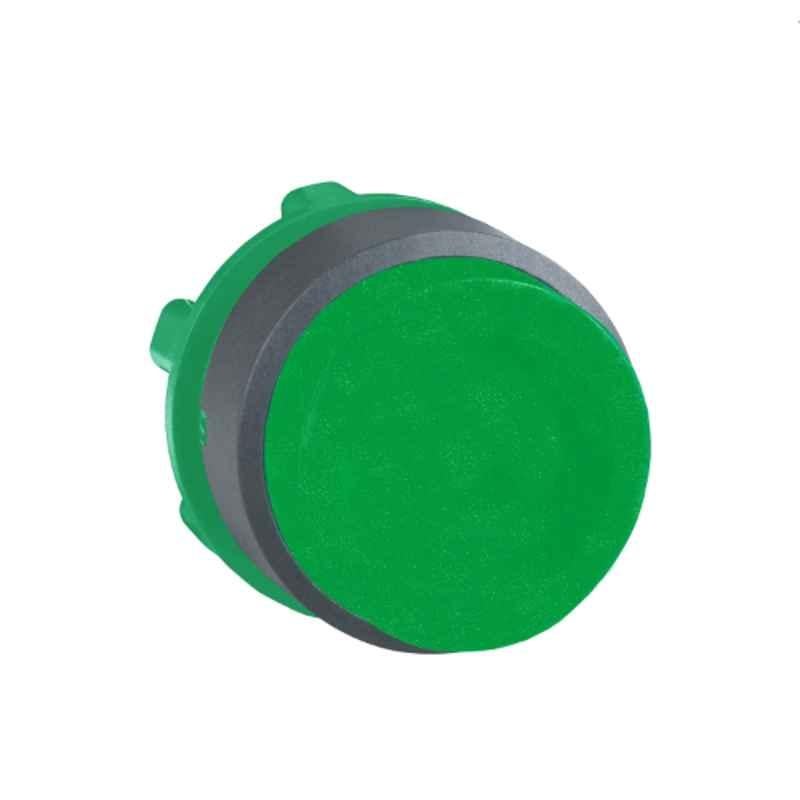 Schneider 22mm Round Green Head for Non Illuminated Push Button, ZB5AL3