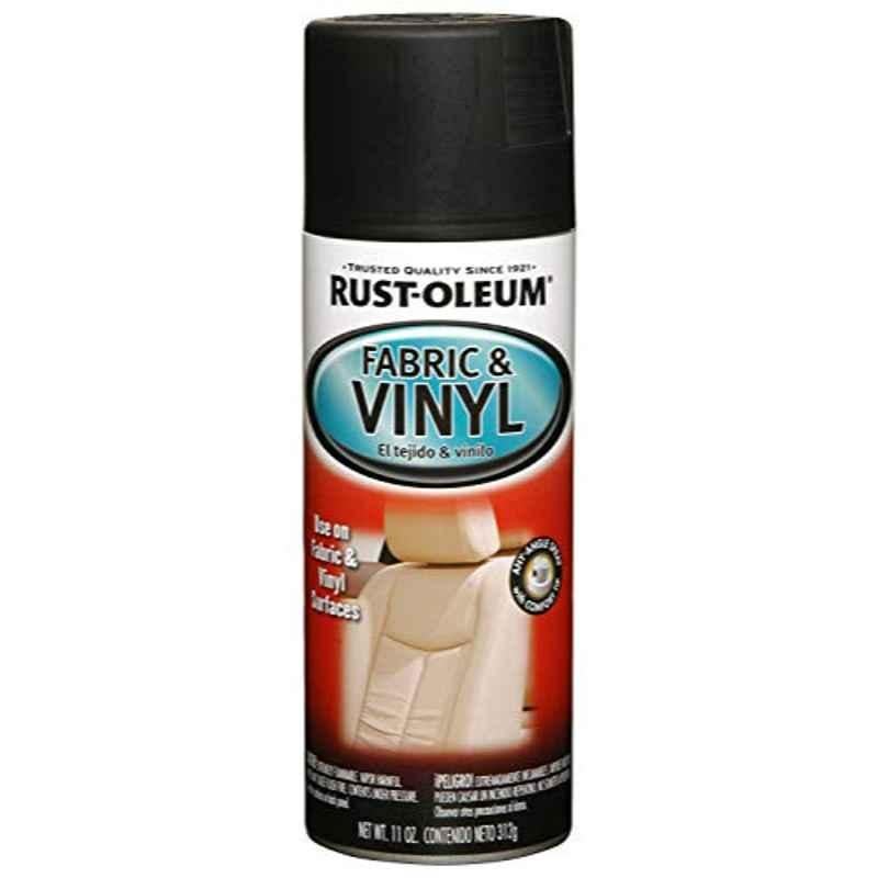 Rust-Oleum 11 Oz Flat Black 248919 Fabric and Vinyl Spray Paint