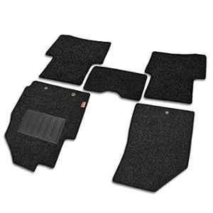 Elegant Carry 5 Pcs Polypropylene Black Carpet Car Floor Mat Set for Renault Scala