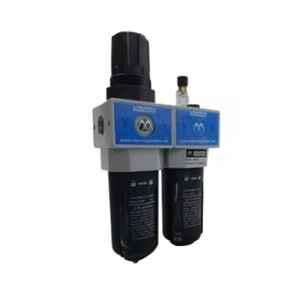 Mercury M Series 1/2 inch Filter Regulator and Lubricator with Gauge, MFR+L04