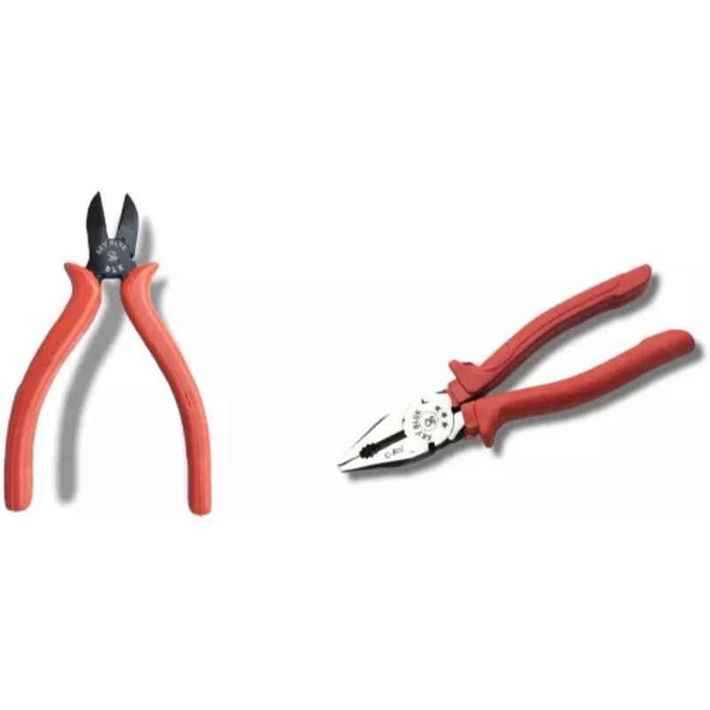 Sky Blue 2 Pcs 7.8 inch Groove Plier Combo, SBE_PLIER_COMBO_MOD_00656