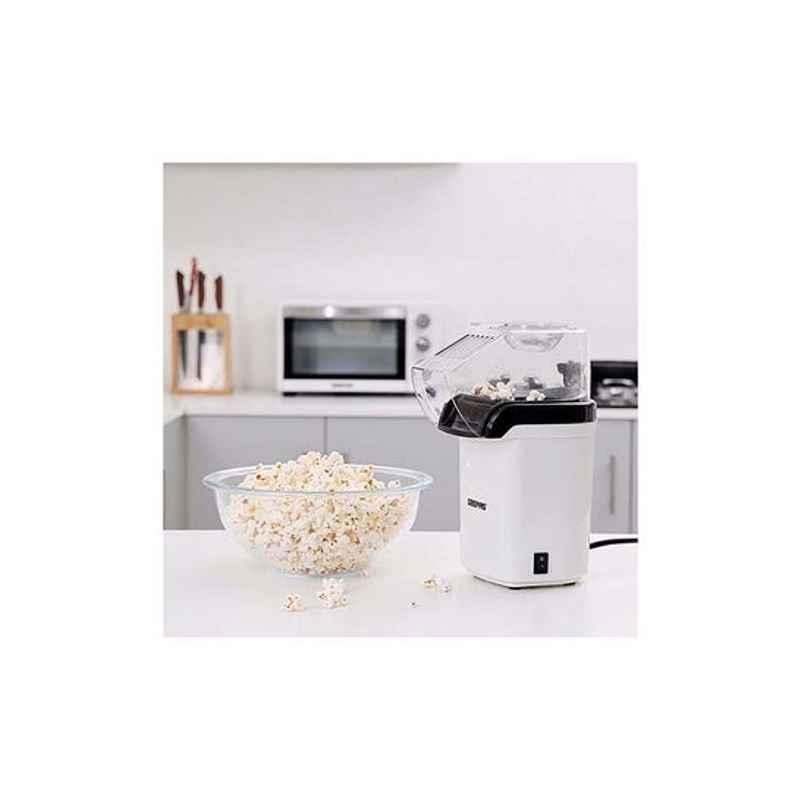 Geepas 1200W Plastic White Popcorn Maker, GPM840