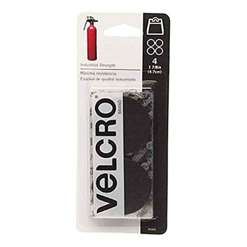 Velcro 3x0.7x7.2 inch Black Sticky Back Strip Fastener