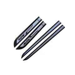 SureStrive 4 Pcs Decal Name Graph Side Door Car Beading Set for Maruti Suzuki Alto All Model