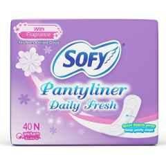 Sofy 40 Pcs White Cotton Disposable Period Panty Packet, Size: Regular (Pack of 2)