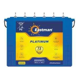 Eastman Platinium 250Ah 12V Tall Tubular Battery with 72 Months Warranty, EM25060TT