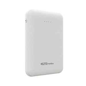 Portronics Indo-5 5000mAh White Polymer Power Bank, POR-289