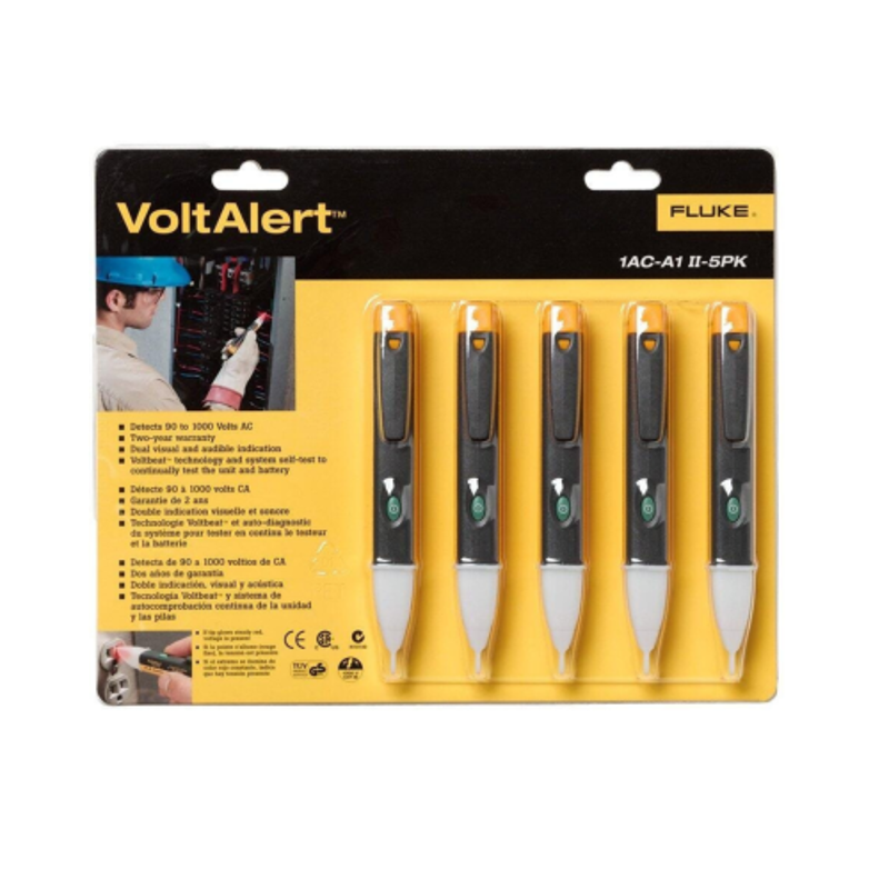 Fluke 1AC-A1-II-5PK Volt Alert AC Voltage Detecter