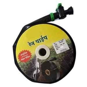 Siddhi 100mx20mm HDPE Black & Green Rain Pipe with Cock for Agriculture