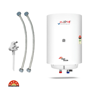 Zoom Aqua Sizzle 50 Litre 2kW Metal White Water Geyser for Home, GY-AQUASIZZLE50