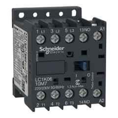 Schneider Electric TeSysK 9A 5.5KW 1 NO Power Contactor, Coil Voltage: 24 VDC, LP1K0910BD